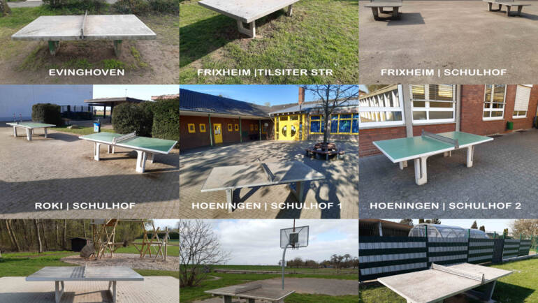 Tischtennis Outdoor | Steinplatten Guide Rommerskirchen