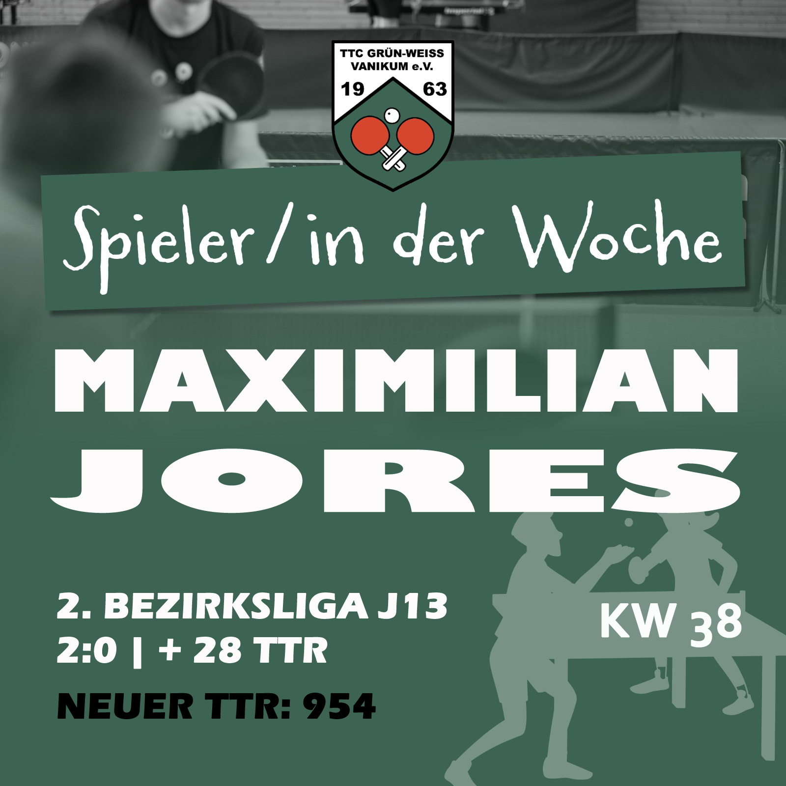 🏅Spieler der Woche | KW 38💪