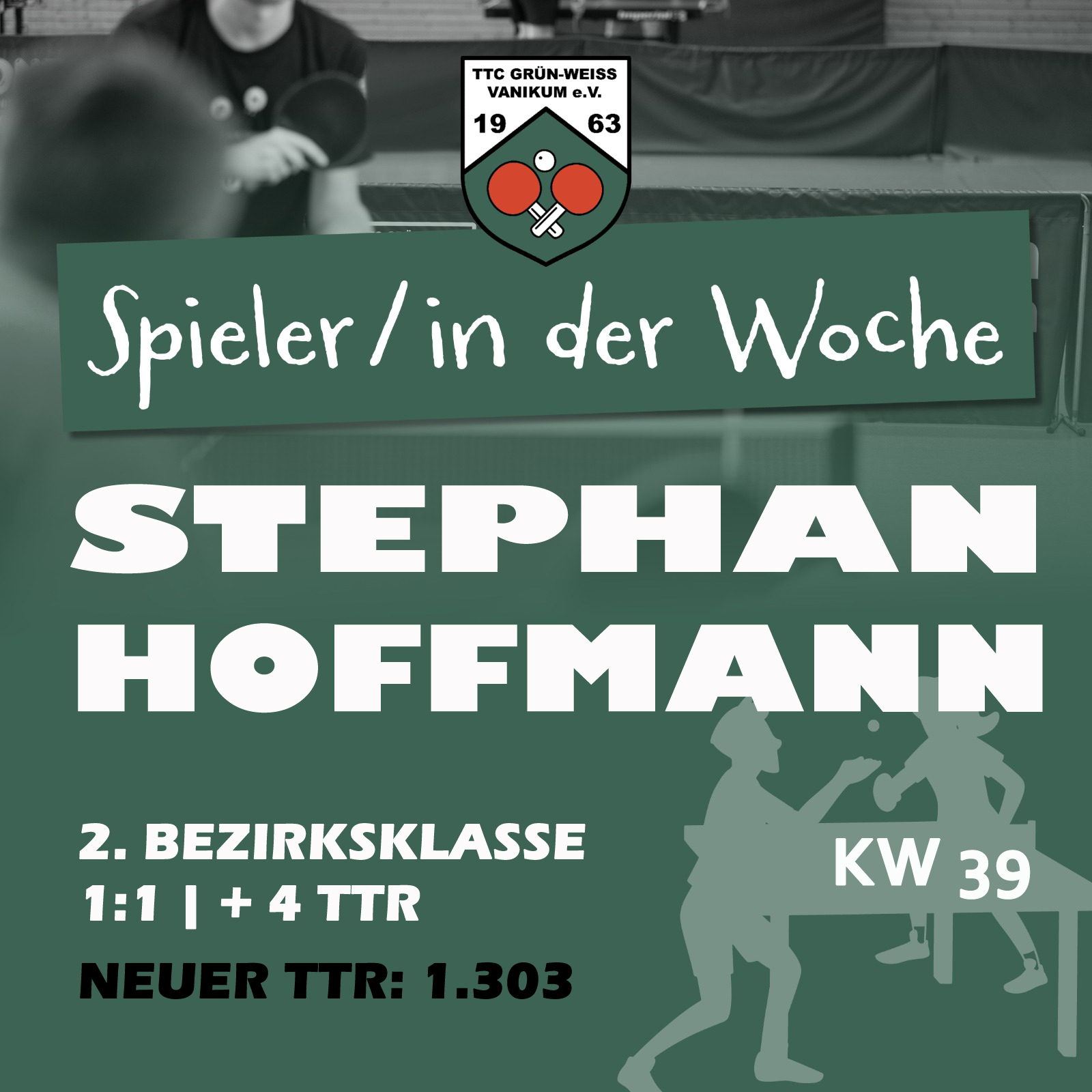 🏅Spieler der Woche | KW 39💪