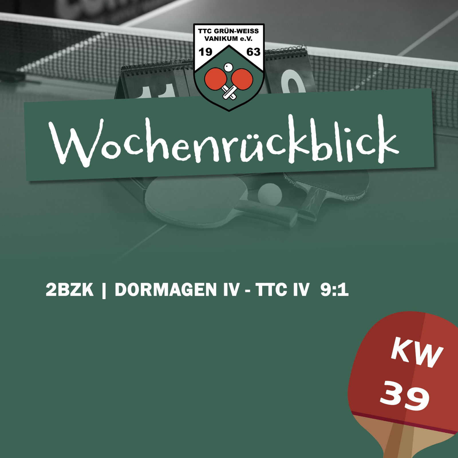 🟩 Rückblick KW 39/2026 ⬜️